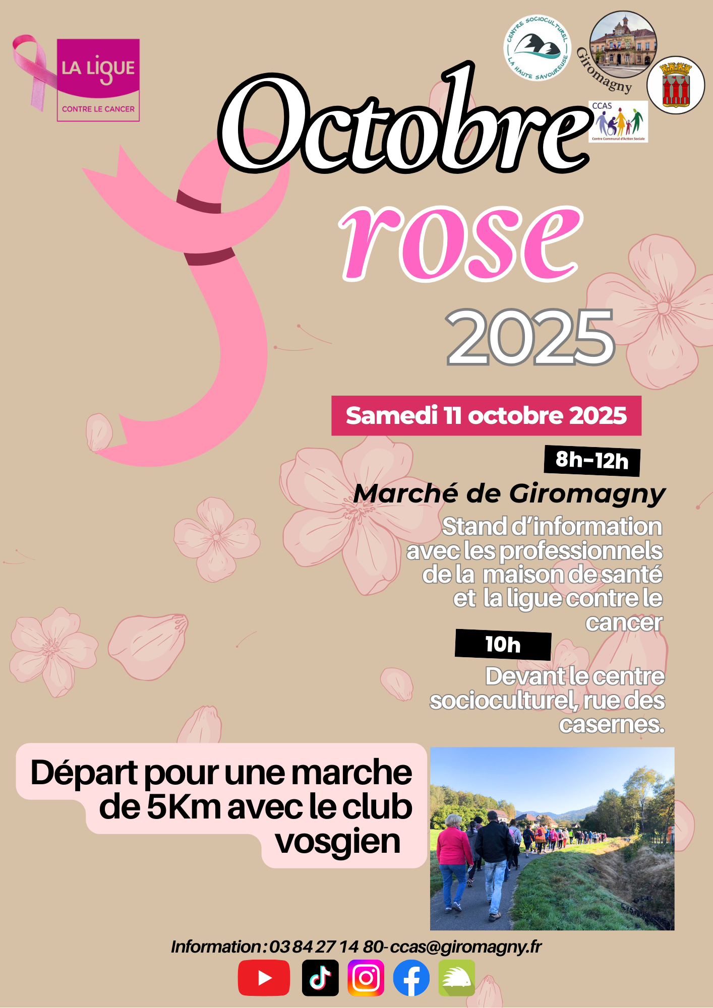 Marche Octobre rose 2025